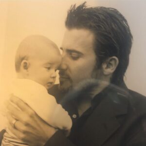Dominic Purcell Instagram - My beautiful daughter @audreypurcell - gee that’s about 22 years ago. I always wanted children and I ended up with four good ones.

Been a dad now for 24 years. They’ve all kept me accountable and responsible. Yeah I’ve had my wild days, but in the end it’s about them. It always has been.