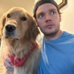 Dominic Sherwood Instagram - Dan and I are keeping peace in the house. Ft Two psycho cats (Rajah and Mustang)