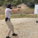 Dominic Sherwood Instagram - Big thanks to @tacticalblackla for training me up yesterday. Safe and professional. #’racer #underthemaskmyfaceisapicture
