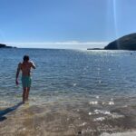 Dominic Sherwood Instagram - Hawaii!! Tried to take a cool photo but I got sand in my eye! Thank you @princewaikiki for making One day one so special. Here’s to day two!! #princewaikiki #hawaii PS. @mollyburnett saw a baby hammerhead shark, I tried to chase it but turns out they are really good at swimming. Prince Waikiki