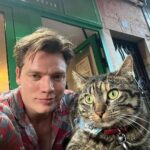 Dominic Sherwood Instagram - Fucking made a pal in Paris didn’t I?