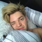 Dominic Sherwood Instagram - It’s #tuesdaytakeover! Here’s a photo for the 6 ish people who said they didn’t want me to do one! Bet you’re eating you words now knowing how pretty I am when I wake up! Check out @shadowhunterstv page for more today!!