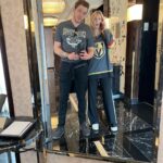Dominic Sherwood Instagram - When you’re girlfriend is busy but you’re still rooting for @vegasgoldenknights GO KNIGHTS GO!!