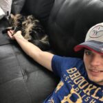 Dominic Sherwood Instagram - She likes to hold my hand when she sleeps! I can't move... but I don't wanna do it's all good