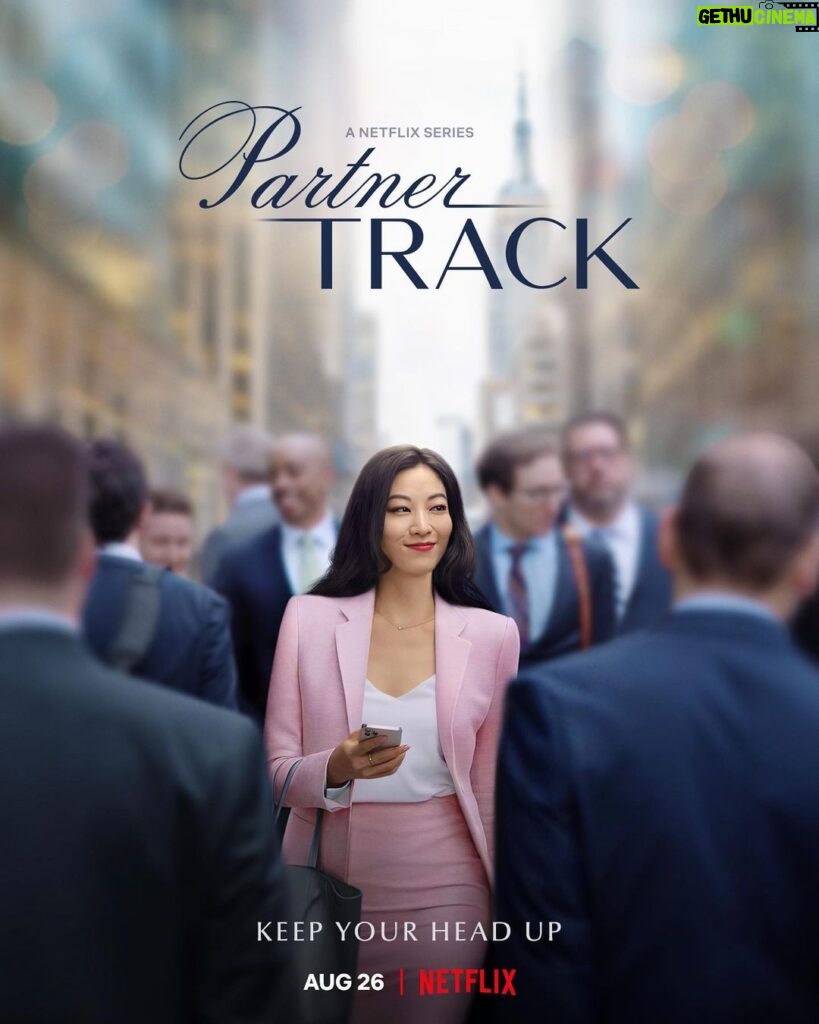 Dominic Sherwood Instagram - Welcome to the Partner Track. Partner Track premieres August 26, only on @Netflix @netflixgolden #partnertrack