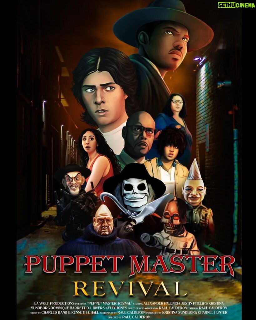 Dominique Barrett Instagram - They’re back like they never left.. 😈 “Puppet Master: Revival” drops in 3 days on my YouTube | May 27th at 6pm PST | Comment “🔥” if you’ll be watching & TAG all your Horror Fan friends!!