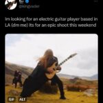Dominique Barrett Instagram - Any Eletric guitar players in LA available this weekend 👀 DM ME Los Angeles, California.
