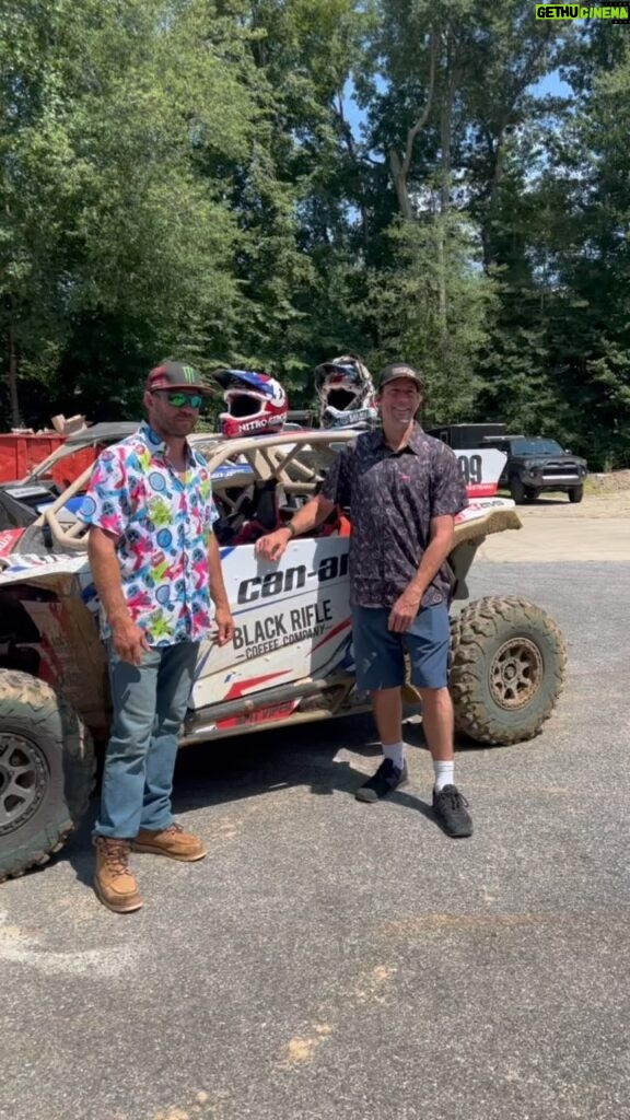 Donald Cerrone Instagram - Check out myself and @travispastrana in Salt Lake as we take on @nitrocross! #NitrocrossUtah is LIVE and FREE on FRIDAY and SATURDAY on Rumble. See you at @utahmotorsportscampus
