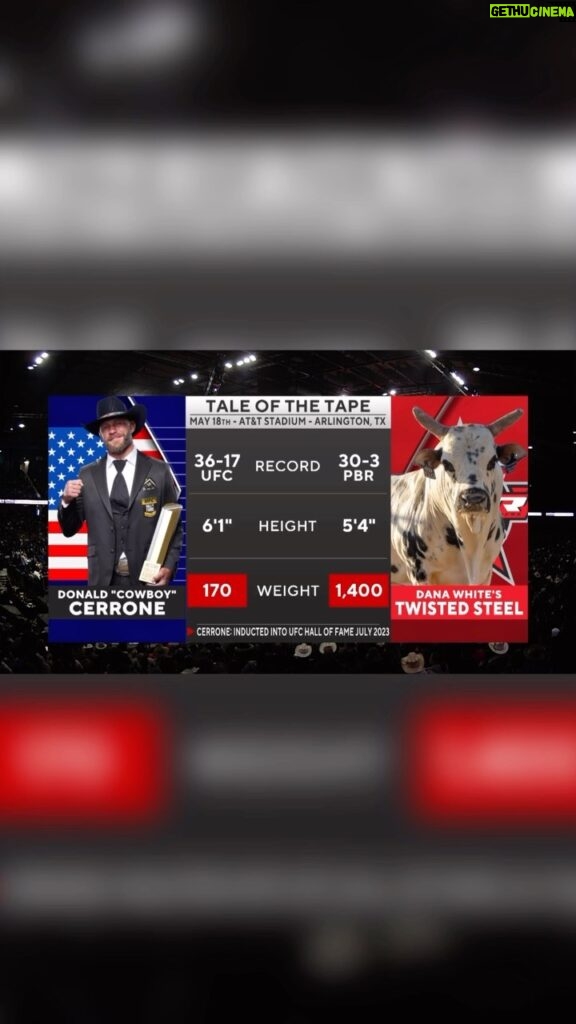 Donald Cerrone Instagram - “I’ve got 5 months to become bull rider, it looks easy on paper.” - Cowboy Cerrone