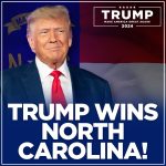 Donald Trump Instagram – THANK YOU, NORTH CAROLINA—MAGA! North Carolina