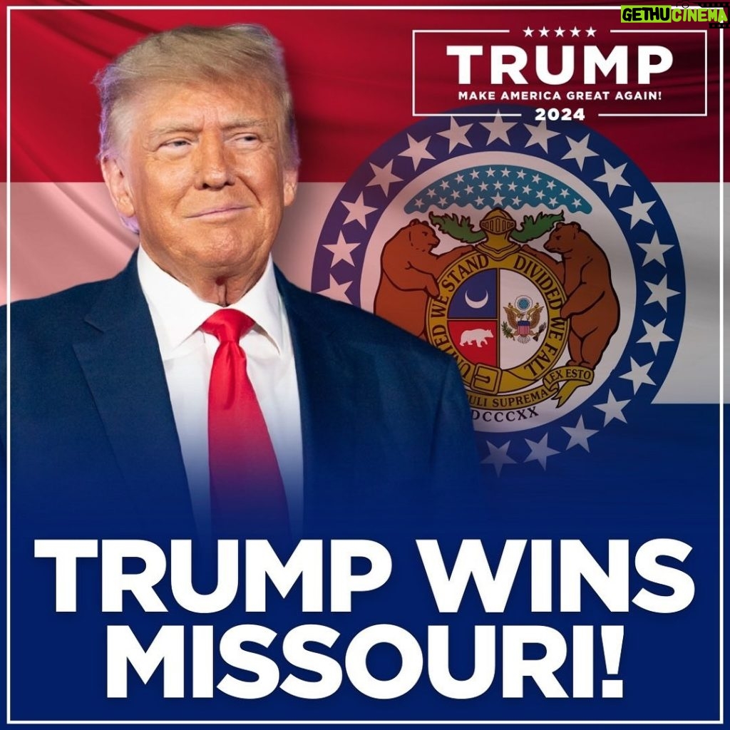Donald Trump Instagram - THANK YOU, MISSOURI—MAGA!!! Missouri