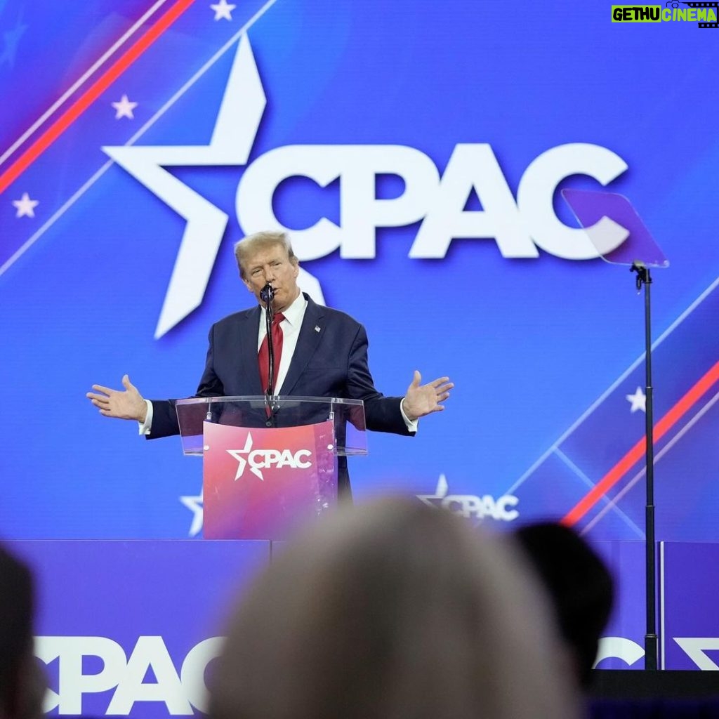 Donald Trump Instagram - THANK YOU, CPAC!