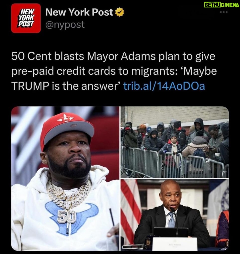 Donald Trump Jr. Instagram - It’s happening!!!! Let’s go!!!! @50cent @lilpump