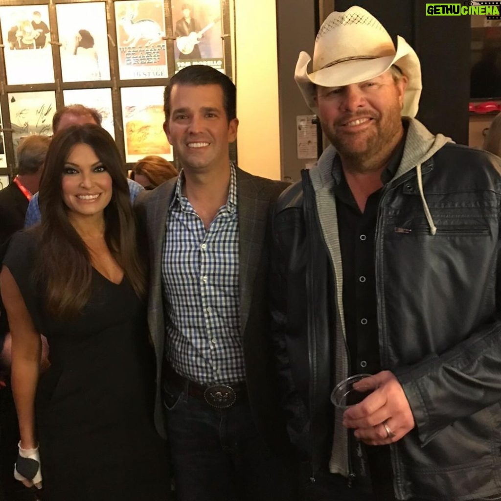 Donald Trump Jr. Instagram - Ugh. We lost a legend. R.I.P Toby Keith. #toby #redsolocup @kimberlyguilfoyle