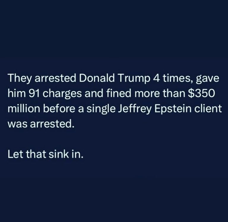 Donald Trump Jr. Instagram - It’s almost like the people going after my father are the Epstein clients…