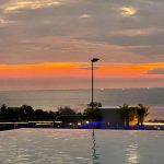 Donghae Instagram - when I see the sunset peacefully Crest Resort & Pool Villas