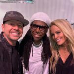 Donnie Wahlberg Instagram - What a surreal evening! I’m so humbled. Thank you @nilerodgers & @duranduran! Nile, quite simply one of the greatest musical geniuses the world has ever known (and I only that to one musical genius). To say that I know him (even a little bit) after decades of loving the music he has performed/produced and been such an integral part of creating — is absolutely mind blowing to me. Truly a magical and lovely human being. 🤯 #CQForever ❤️ @duranduran — where do I even begin? First off, they still got it! Second, (and they may not know this) they are one of the bands that @nkotb were inspired by and looked to with awe when we were kids (and still do now). An amazing example for us, for decades. Thank you for being so gracious. ❤️ Seeing the love and energy of all of the fans last night in Chicago @huntingtonbankpavilion gave me such inspiration. Seeing these legendary artists, still making their magic, gave me such motivation! Listening to the song “Good Times” by Chic, live under the setting summertime sun, will not leave my memory any time soon! Thank you for the surprise @jennymccarthy and @jaredaripaul! Thanks to @bradwavra and everyone at @livenation for making one of this young (and still aspiring) man’s dreams come true. 🙏🏼❤️💫 ps - Happy Anniversary Ed & Karen! 💫 Huntington Bank Pavilion at Northerly Island