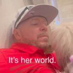 Donnie Wahlberg Instagram - Happy #ShihTzunday from me and this little cutie! Yeah, she kind of runs things. 😉😘❤️🙏🏼😂🐾🐶 #dogdad #shihtzulovers #shihtzu #Guccini #barbie #barbiegirl