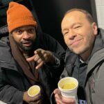 Donnie Wahlberg Instagram - Week 4 - Season 14! Another great episode with @thegreatboy aka Derek Gaines! So happy to work with you again, my friend! PS - the split pea soup was next level, as was the acting! 😉😂@bluebloods_cbs @cbstv @cbstvstudios 💙❤️ #Danny&Bugs Brooklyn, New York