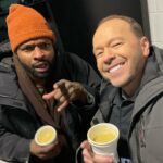 Donnie Wahlberg Instagram - Week 4 - Season 14! Another great episode with @thegreatboy aka Derek Gaines! So happy to work with you again, my friend! PS - the split pea soup was next level, as was the acting! 😉😂@bluebloods_cbs @cbstv @cbstvstudios 💙❤️ #Danny&Bugs Brooklyn, New York