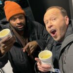 Donnie Wahlberg Instagram - Week 4 - Season 14! Another great episode with @thegreatboy aka Derek Gaines! So happy to work with you again, my friend! PS - the split pea soup was next level, as was the acting! 😉😂@bluebloods_cbs @cbstv @cbstvstudios 💙❤️ #Danny&Bugs Brooklyn, New York