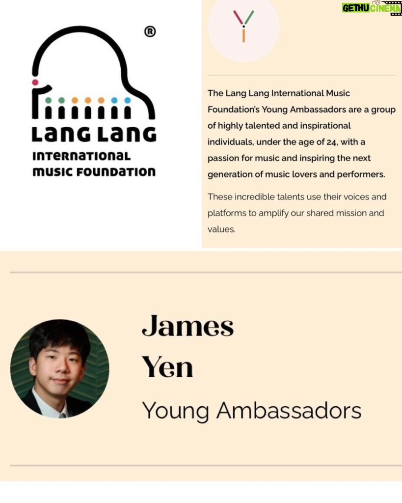 Donnie Yen Instagram - My talented son! Proud of you!🎼🎹👏 @langlangfoundation