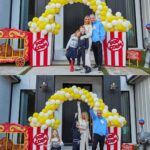 Dorit Kemsley Instagram - #throwbackthursday to Jagger’s 9th Birthday Party 🎠🎢🎡🎟️🎈..and to being blonde 🙆🏼‍♀️
