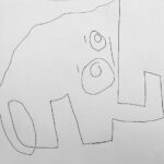 Doutzen Kroes Instagram - Abstract drawing by Myllena. Can you guess what it is? We share our love for @knotonmyplanet Fryslân