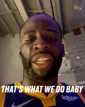 Draymond Green Instagram - Dubs in the Western Conference Finals 🔊