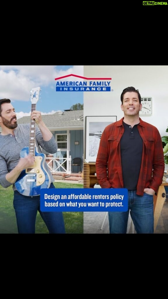 Drew Scott Instagram - Believe it or not, @jonathanscott and I don’t play around when it comes to the important things.😉 Make sure your stuff’s protected with @amfam. #AmFamPartner