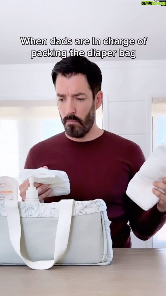 Drew Scott Instagram - How many diapers is too many diapers? Asking for a friend… #parenting #DadLife