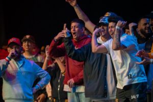 Dtoke Instagram - Tarde noche mágica en Buenos Aires. Muchas gracias a todo el público súper respetuoso que nos acompañó, a toda la banda de artistas que vinieron a compartir la batalla con nosotros. Seguimos metiéndole a fondo a @ligabazooka 
Gracias @redbullbatalla @ypfoficial @cirientertainment @rockyreggaeproducciones 

Pics @sergiovisor_ph @ph_batt