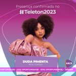 Duda Pimenta Instagram - Nesse final de semana rola mais uma edição do nosso @teletonoficial e eu quero todo mundo assistindo, participando e doando! Toda doação é bem-vinda e transforma milhares de vidas ✨ @sbt #Teleton2023 @aacdoficial