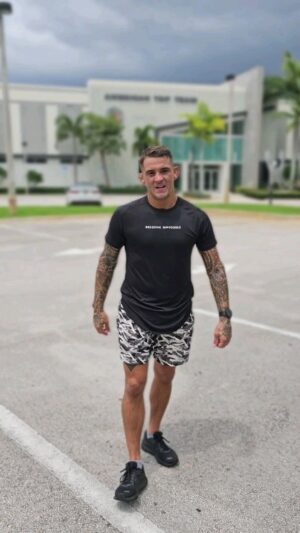 Dustin Poirier Instagram - It's International Fight Week! Big card tomorrow! UFC290
For the best odds go to @realmybookie and use promo code Dustin! Enjoy the fights!👊

@mybookie_mma