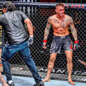 Dustin Poirier Instagram - Shine on you crazy Diamond 💎 

#ElDiamante #PaidInFull