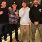 Dustin Poirier Instagram - Great catching up with the homies in LA 🐀 👑 Los Angeles, California