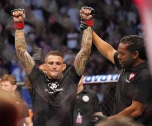 Dustin Poirier Instagram - Chasing this feeling. VICTORY 

#PaidInFull #ElDiamante