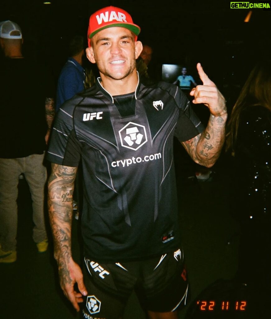 Dustin Poirier Instagram - "Better a diamond with a flaw than a pebble without." #ElDiamante #PaidInFull New York City
