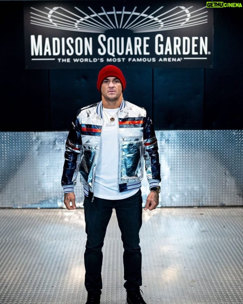 Dustin Poirier Instagram - The World's most famous arena.💎 Madison Square Garden