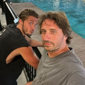 Dylan Thiry Instagram - Vous trouvez que je ressemble à mon père ? 🥰❤️ @pascal.thiry