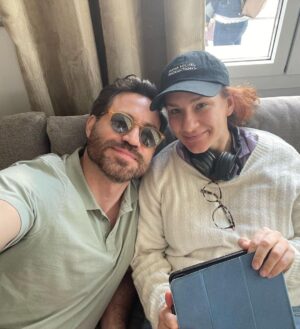 Edgar Ramírez Instagram - It’s a wrap! #DrDeath has been one of the most beautiful experiences of my life. Thank you @mandymooremm for being my rock and thank you to all our cast and crew, I was happy every day on set. I love you all!