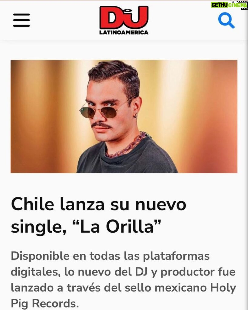 Eduardo Miranda Instagram - Muchas gracias a @djmagla por la nota ya pueden escuchar “La orilla” en todas las plataformas. LINK EN MI BIO 🔥 @holypigrecords @spotifymexico