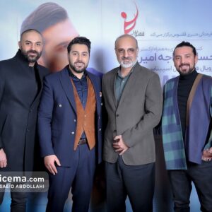 Ehsan Khajeamiri Instagram - اجرا در حضور هنرمندان درجه یک استاد عزیزم دکتر اصفهانی رفیق قدیمی و خواننده صاحب سبک و فوق العاده حمید حامی و دوست و آرتیست درجه یک امیر عباس گلاب نازنین ❤️😍