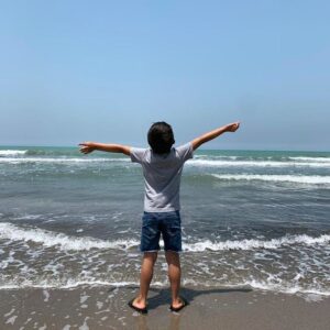 Ehsan Khajeamiri Instagram - پسرم خدای بزرگ رو برای داشتنت شکر میکنم هفت سالگیت مبارک عشق پدر و مادرتی شما 😘😍😍
