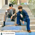 Eiji Akaso Instagram - 放送まで後5時間！ Posted @withregram • @k.n_sosuke.hasebe 長谷部宗介×樋口拓也 THE MOST GUYS #BIGPOSTER #OOTD #ootdfashion #fashion #Asia #Japan #Tokyo #guy #boys #中島健人Instagram #長谷部宗介 #赤楚衛二 #樋口拓也 #彼女はキレイだった #かのきれ #明日夜9時はかのきれ6話 #やはりグリッドはキレイでないと #でしたね #納得はしました #写真こちらに収めておきますね
