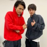 Eiji Akaso Instagram - 映画「映像研には手を出すな！」 皆様見てくれましたでしょうか？ 是非映画館でモノ作りの情熱を体感しましょ！ 写真は小野役のずっきー。 #映像研には手を出すな #ロボ研 #板垣瑞生 #ずっきーなんて呼んだことない
