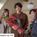 Eiji Akaso Instagram - 「舞いあがれ」全編終了しました。 そして無事「舞いあがれ感謝祭」終了しました。 ご視聴して下さった皆様、本当に有難うございました。 感謝祭でも言いましたが、僕的には「舞いあがれ」は人生の岐路に立った時、選択するのは他の誰でもなく自分自身で、後悔なく生きていきたいと改めて思わせてくれた作品でした。 僕自身20年もの人生を演じたのは初めてで、 とても素敵な経験をさせて頂けました。 スタッフキャスト、五島や東大阪の皆様 そして見て下さった皆様 本当にありがとうございました！！ Love Osaka Love Goto p.s.マイちゃんとクルミちゃんがわざわざパリに来てくれました！ 本当に嬉しかった😭 たかし感激したかし！！ #舞いあがれ #gotogoto