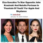 Eiza González Instagram - Fountain Of Youth ⚔️⚱️🛡️ @appletv @skydance @guyritchie