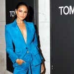 Eiza González Instagram – @tomford and @tomfordbeauty thank you so much for having me the show was exquisite. And this suit is what dreams are made of and giving Aquarius energy so basically I felt like it needed and extra moment. 💙💙💙