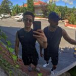 Ekin Mert Daymaz Instagram - street workout with brother